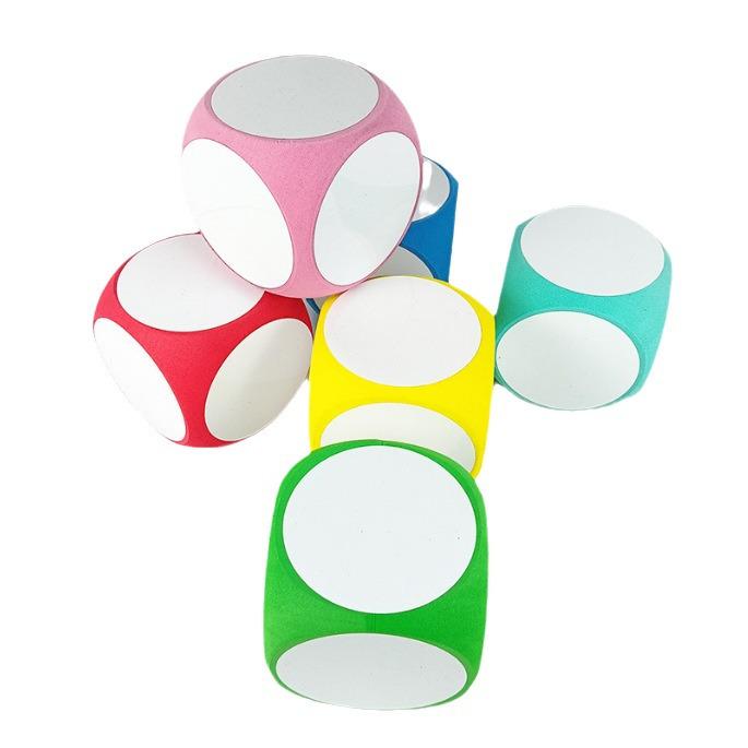 Zmazywalne Kostki Kreatywne EVA z Dużymi Zaokrąglonymi Rogami