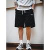 Foreign Trade Export to Domestic Sales American Embroidery Knitted Sports Shorts Men's Summer Fifth Pants Foreign Trade Men's Casual Pants