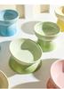 Ceramic Gradient Pet Bowl for Cats and Dogs - Feeder, Food, and Water Bowl