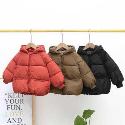 Giacca Imbottita in Cotone Autunno-Inverno per Bambini - con Cappuccio, Spessa, Calda, per Ragazzi e Ragazze