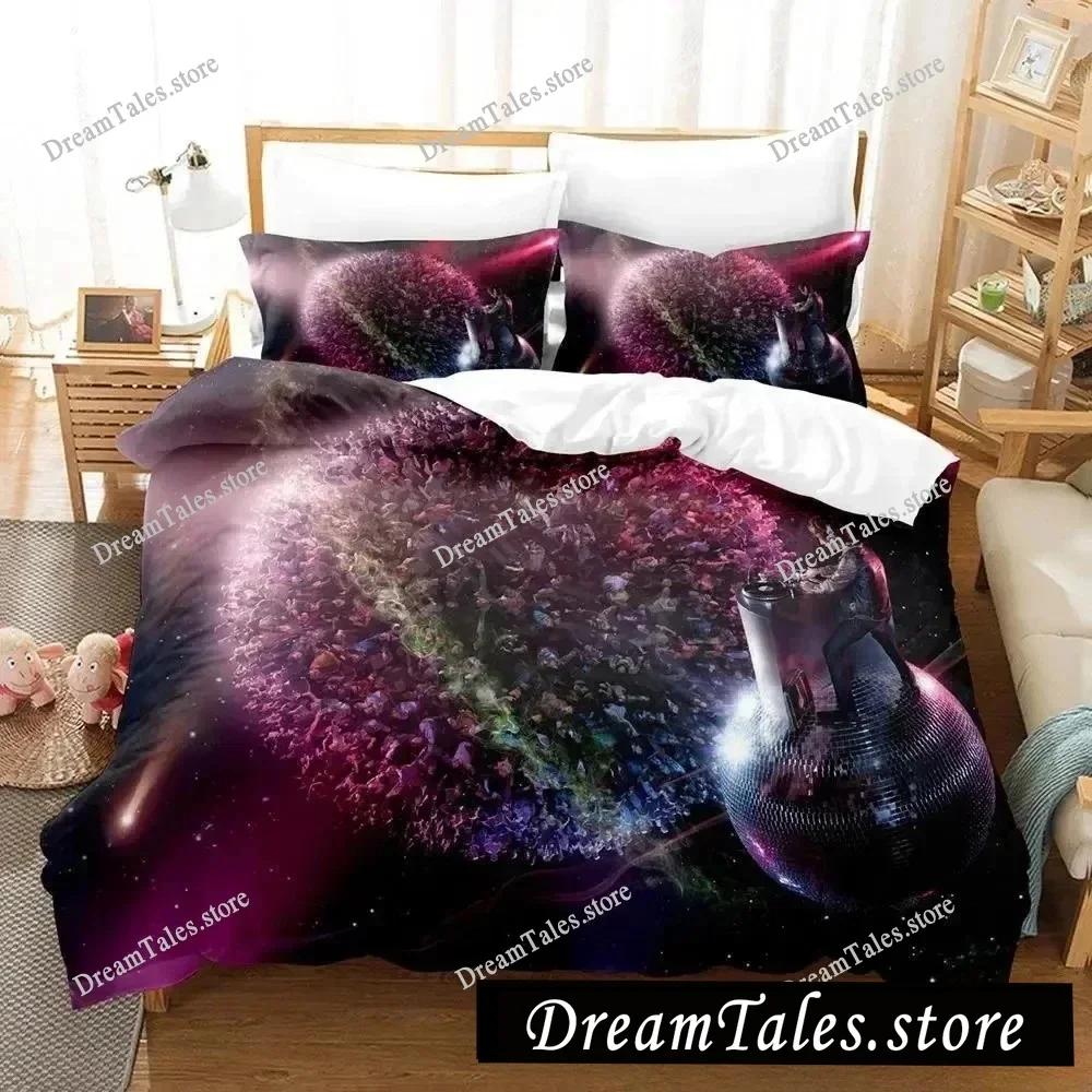 3D Music DJ Rock Bedding Set Single Twin Full Queen King Size Bed Set Adult Kid Bedroom Duvet Cover Sets Anime Parure De Lit Bed