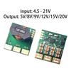High Efficiency Power Converters Module 4.5V-21V Input 3V-21VOutput 3A Current Voltages Regulator For Industrial Equipment