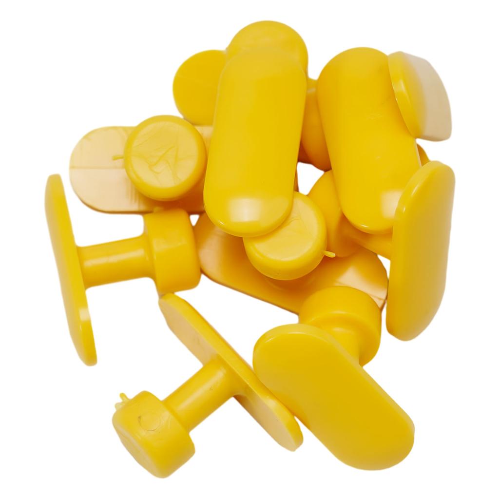 Werkzeuge zur Dellenentfernung Klebelaschen Dellenreparatursets Hochwertige Zuglaschen Reparieren Sie die Delle Gelb Praktisch Neu Kühlschrank