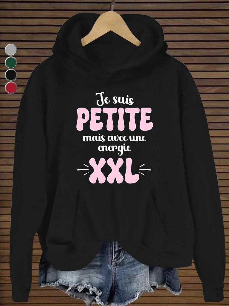 Interesting French women's hoodies