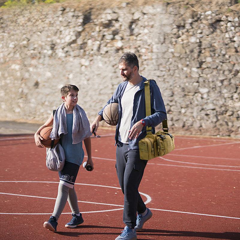 MOLLE Tactical Multi-Function Waist Bag for Outdoor Fishing & Camera Storage