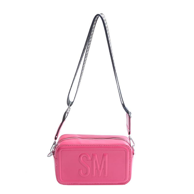 Contemporary Square Medium Handbag For Women Featuring Elegant Texture Embossed