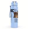 1PC Cowboy Horse Western Minimalist Print 750ml Portable Sports Water Bottle Leakproof Gym Outdoor Travel Drink Cup