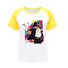 5712 Mehrfarbig Kinder Jungen Mädchen Jackson Raglanärmel T-Shirt Oberteil