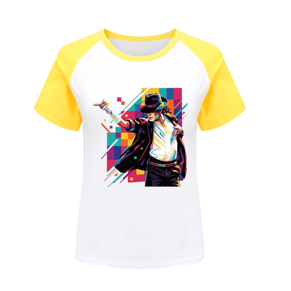 5712 Mehrfarbig Kinder Jungen Mädchen Jackson Raglanärmel T-Shirt Oberteil
