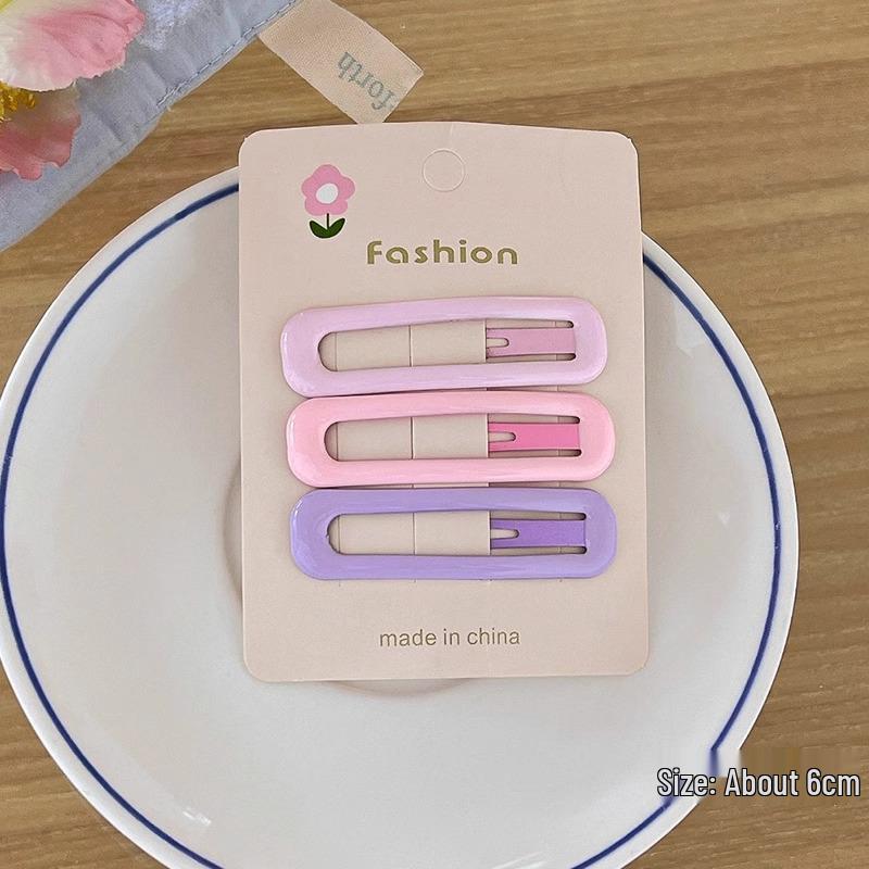 Rosa Stern- & Herz-Haarspangen - Niedliche Haarnadeln für Frauen und Kinder