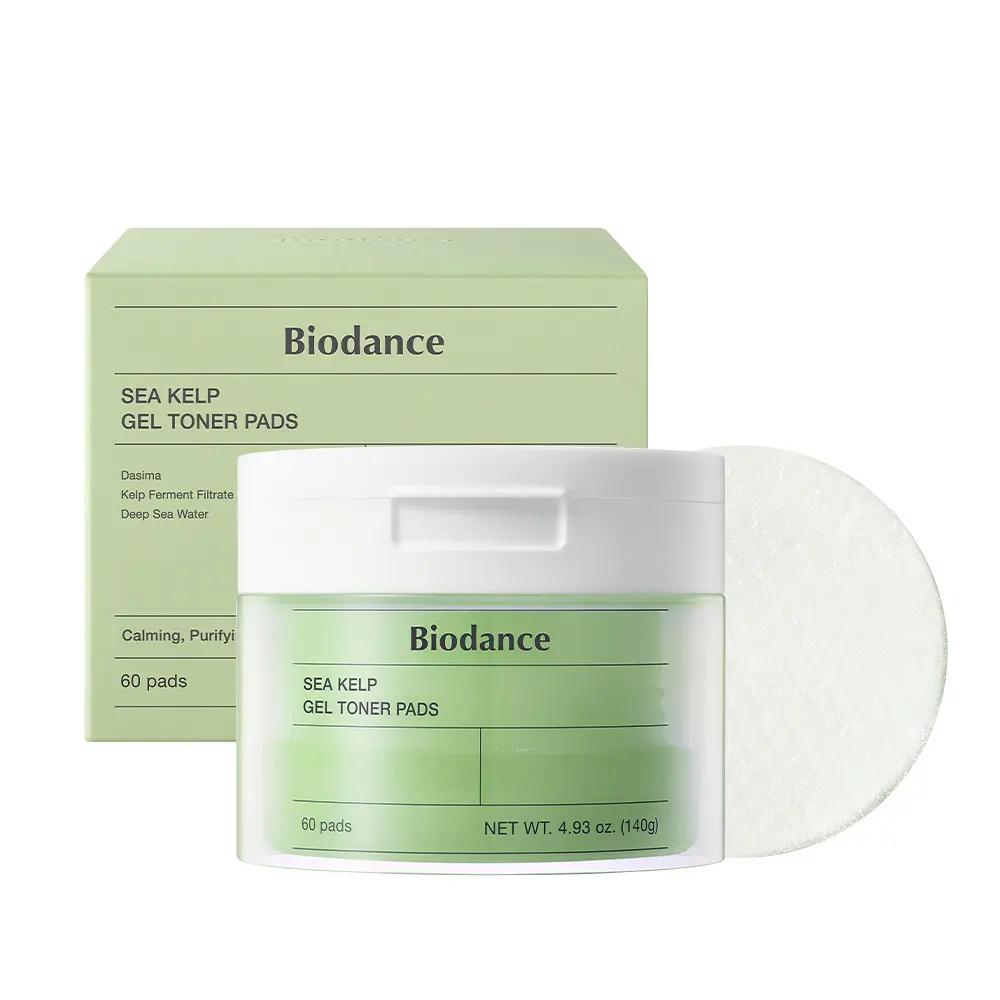 Biodance Gel Toner Pads 60pcs Toner Pad Collagen Vita Ceranol Sea Kelp