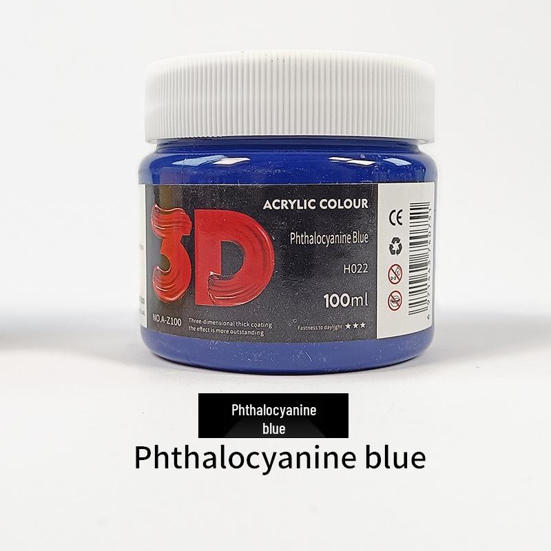 100ml Acrylic Paint for Children's Doodles and Plaster Dolls