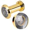 200 Degree Wide Viewing Angle Door Viewer with Heavy Duty Privacy Cover Gold