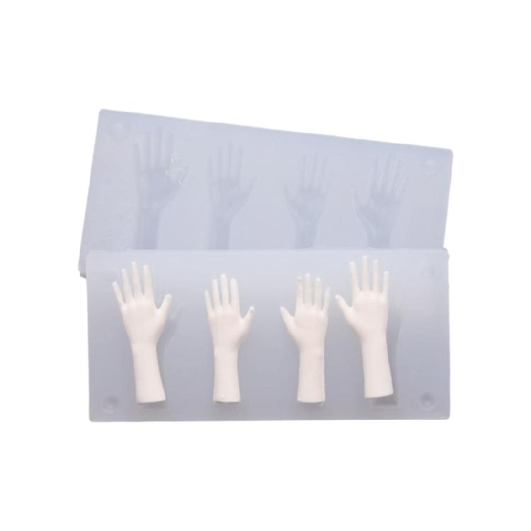 Safe Palms Silicone Mould Easy to Wash for Resin Clay Crafting Home Decoration and Fun