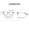 New Retro Round Frame Pochromic Myopia Glasses Women Men Anti Blue Light Color Changing Sunglasses Near Sight Eyewear +2.0