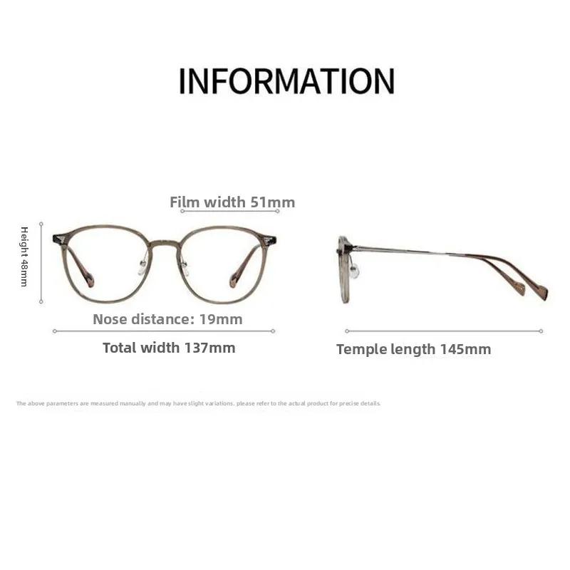 New Retro Round Frame Pochromic Myopia Glasses Women Men Anti Blue Light Color Changing Sunglasses Near Sight Eyewear +2.0