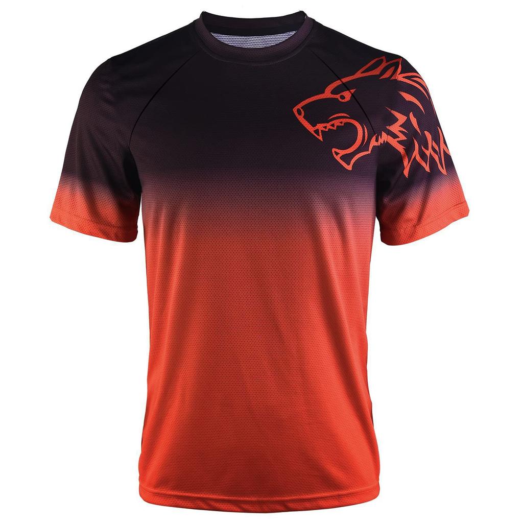 Men's Casual Loose Fitting Short Sleeved Breathable Quick Drying Clothes Top