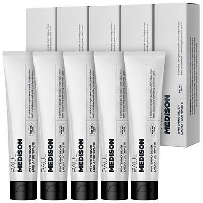 Paul Madison Whitening Whitening Silver Racha Toothpaste Alpha, 150g, 5 Pcs.