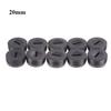 10 Pcs Case Dia.12mm/13mm / 14mm / 15mm / 16mm / 17mm/18mm / 20mm / 22mm Black Plastic Screw Carbon Brush Holder Caps Power Tool