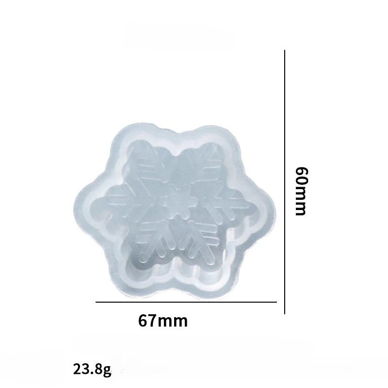 

Christmas Tree Scented Candle Silicone Mold DIY Handmade Candle Plaster Soap Molds Resin Xmas Craft Gift Making Mould Home Decor