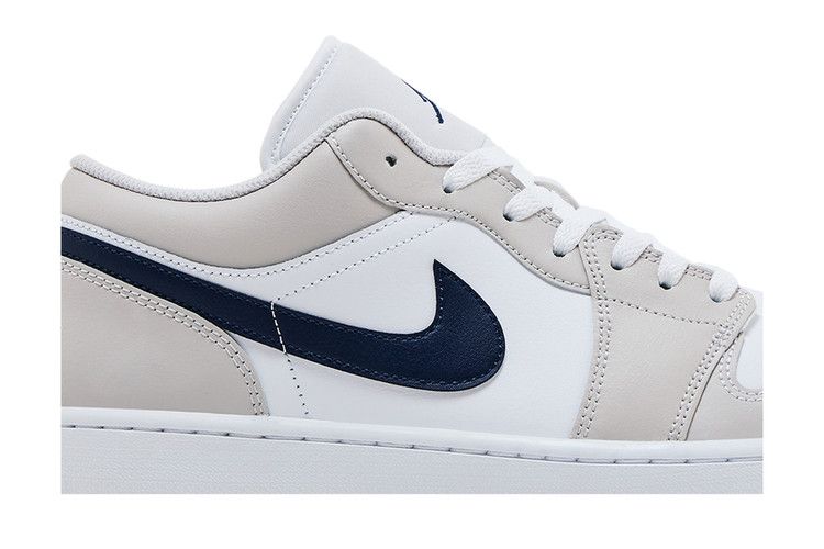 Jordan 1 Blu Notte Basso Grigio Neutro