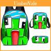 Unspeakable 3-teiliges Schulrucksack-Set mit großem Fassungsvermögen für Kinder
