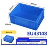 Rectangular Plastic Auto Parts Storage Bin with Lid