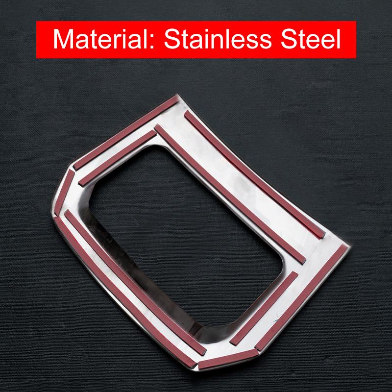 Autocolant de garnitură pentru capacul pentru cadru de evacuare a aerului condiționat pentru consola pentru scaunul din spate al mașinii pentru Haval H6 3rd Gen 2021 2022 2023 2024 GT PHEV