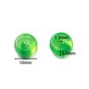 10pcs/Pack Mixed Color Resin Flat Round Beads Spacer Loose Charms Beads for DIY Bracelet Necklace Jewelry Making Accessories