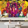 3d Creative Graffiti Wall Mural Cool Graffiti Wallpaper Bedroom Living Room Sports Gym Graffiti Wall Paper