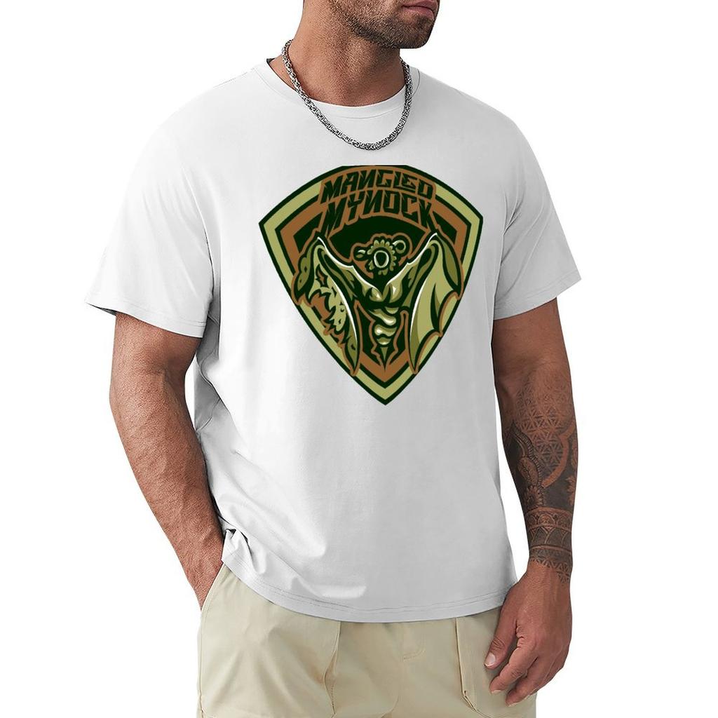 Unisexgled Mynock Tshirt Basic Casual Short Sleeve Cotton Shirt
