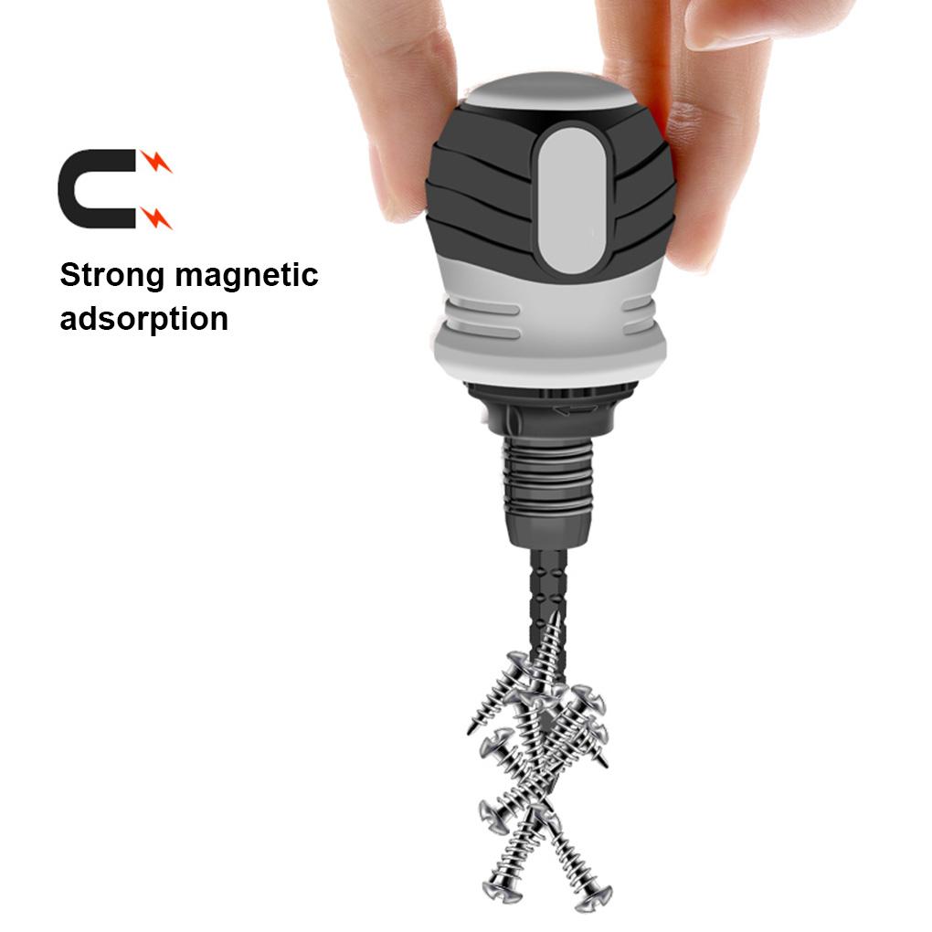 Ratchet Screwdriver Telescopic Adjustable Drill Screw Driver Ratcheting Tool for Bike Desktop Accessory