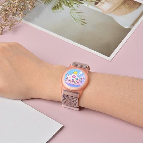 Brățară Tracker pentru Copii Husă Protectoare Rezistentă la Uzură Impermeabilă Instalare Simplă Ajustabilă Anti-Pierdere Bandă Ceas pentru AirTag