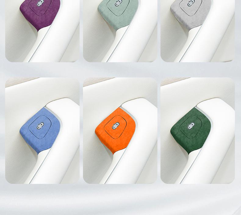 Zhijie R7 Alcantara Car Door Button Ultra-Thin Interior Protective Sticker