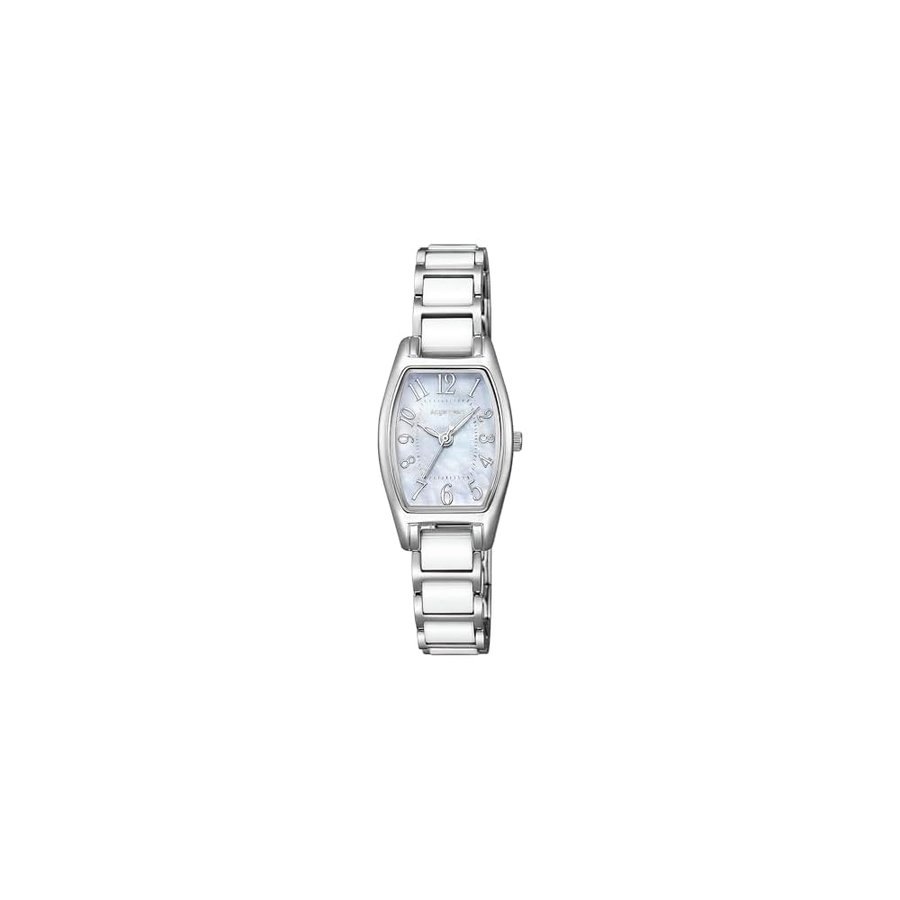 AngelHeart Love Sports Watch Solar Powered 3ATM Water Resistant Mineral Glass White Pearl Dial WLS21SS-N Women s