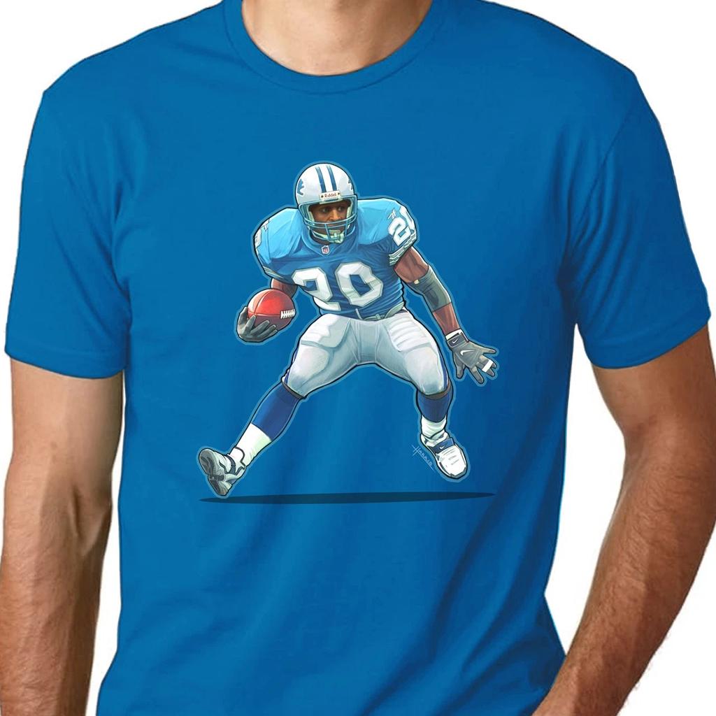 Barry Sanders Detroit Lions Legend Tee, Football Fan Shirt, Unisex Top, Sports
