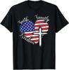 Faith Family Freedom Heart Christian July 4 Unisex T-Shirt