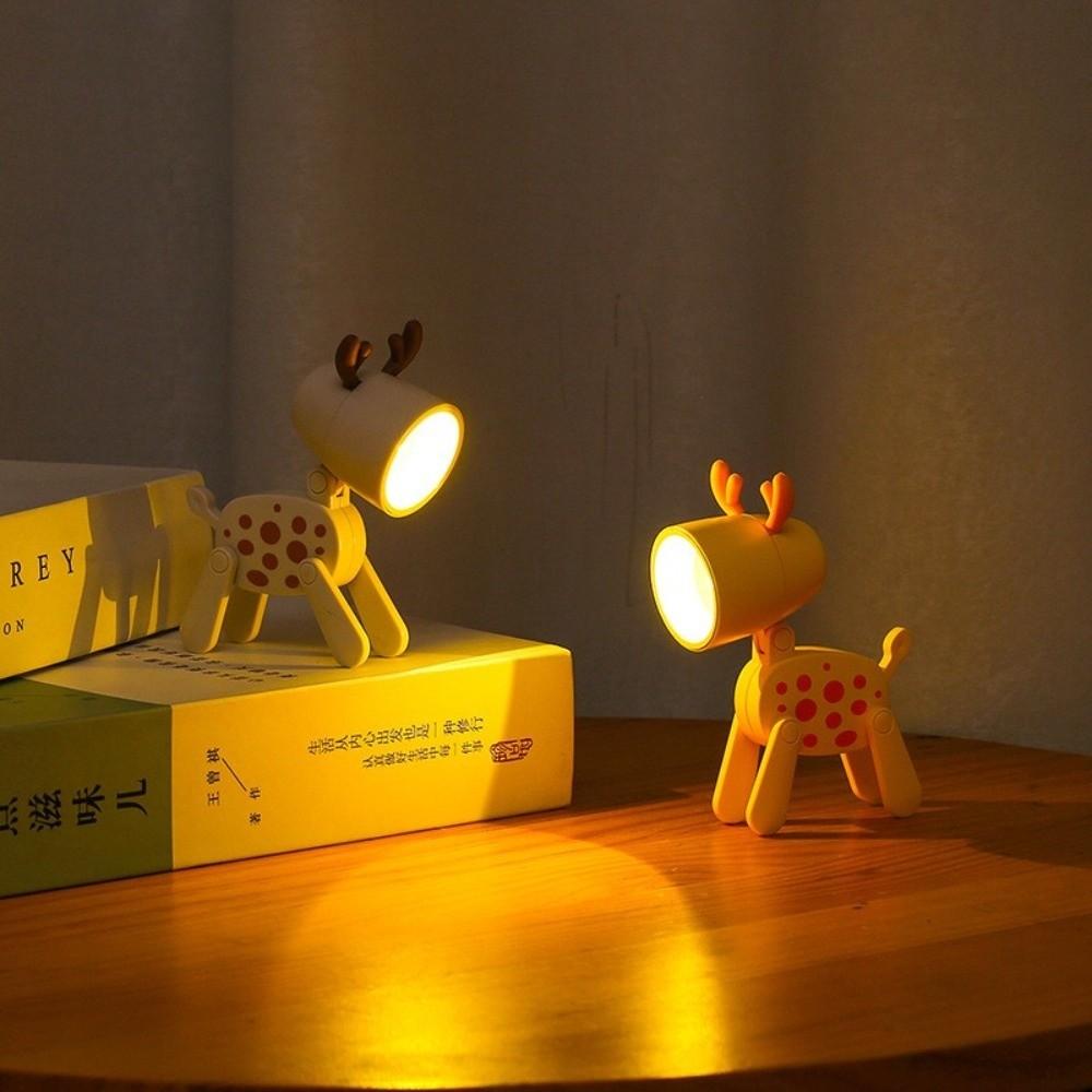 Mini Pet Dog Nightlights Cute Cartoon Desk Lamp Creative Led Night Lights Gift