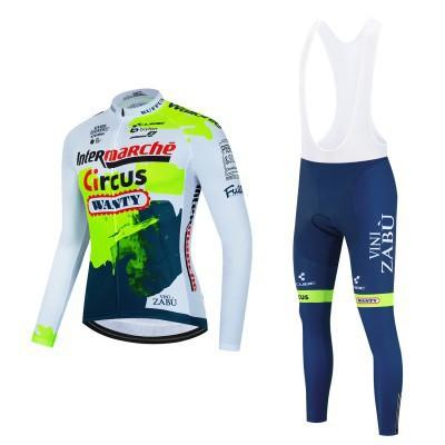 Cycling Suit Men's Long Sleeve Suit Bicycle Quick Drying Breathable Road Bike Cycling Suit