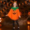 Witch Costume Noctilucent Pumpkin Cloak With Headband Party Masquerade Cloth  Adult Costume