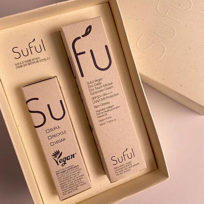 [Sister Talk/Suful] Suful Vegan Suncare Sun Cream Gift Set SPF50+ PA++++