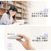 ThreeR Wireless Mouse, Silent, Lightweight, Slim Design, DPI Switching, Compact, for Desktop Computers (Silver)