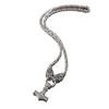 Collana Ciondolo Martello Artiglio d'Orso Vichingo Retrò - Catena in Acciaio Inossidabile, Gioielli alla Moda & Trendy