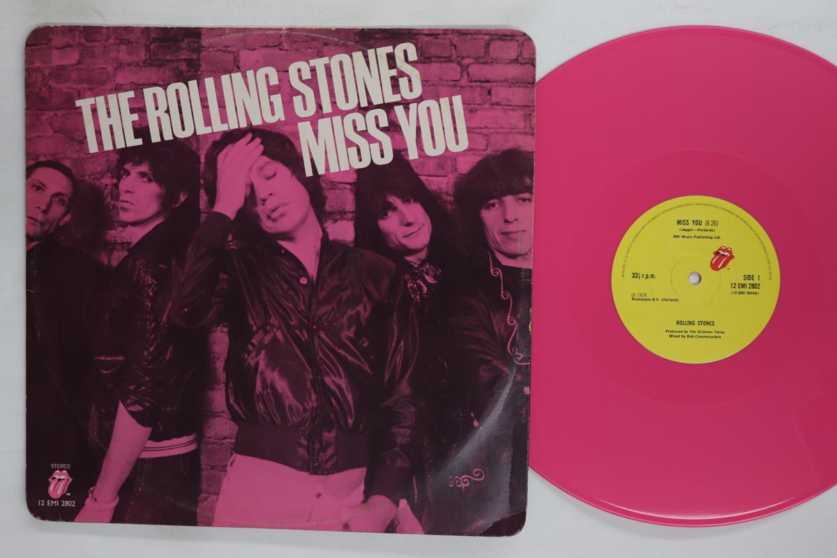 12inch Record ROLLING STONES  Miss You 12EMI2802 ROLLING STONES 1978 UK Rock Used