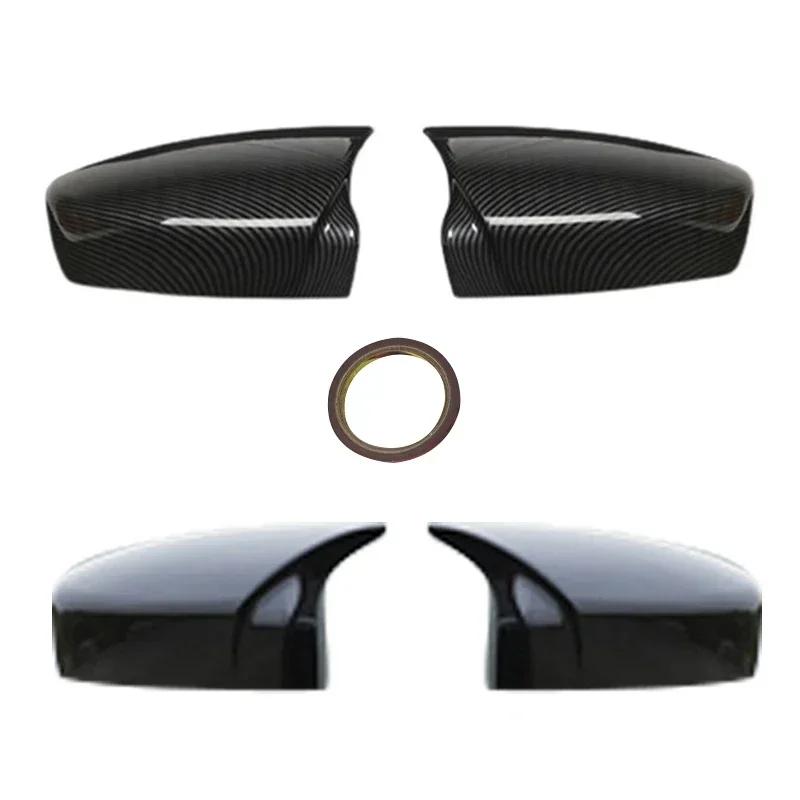 ABS Carbon fibre Accessories Car rearview mirror cover frame Cover Trim Car Styling For Mazda 3 Axela 2014 2015 2016 2017 2018