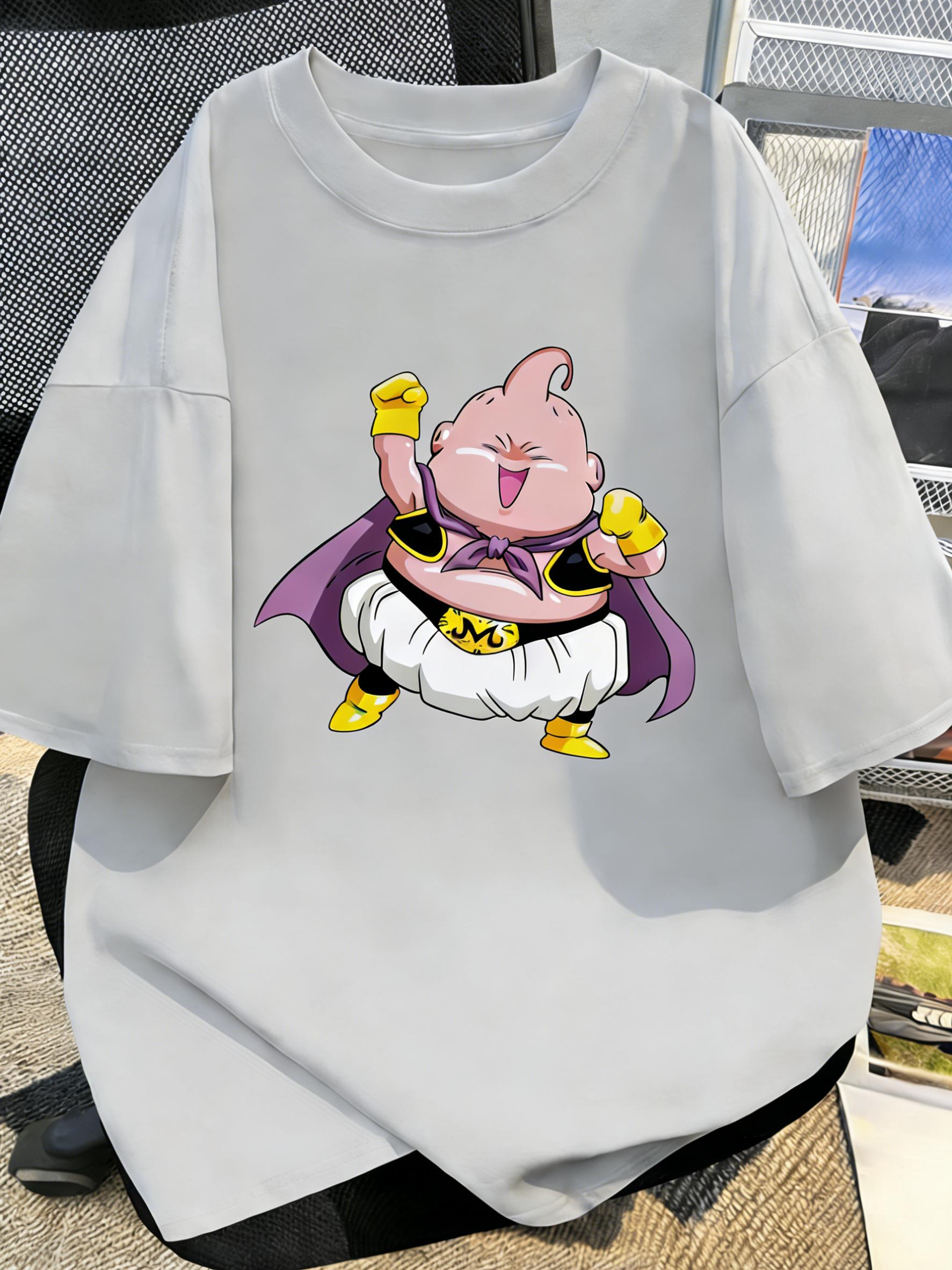 Plus Size Summer Dragon Ball Anime Cartoon Printed Men WomenTshirt Casual Parent Child Tops Fashion Street Wear Harajuku Y2K S