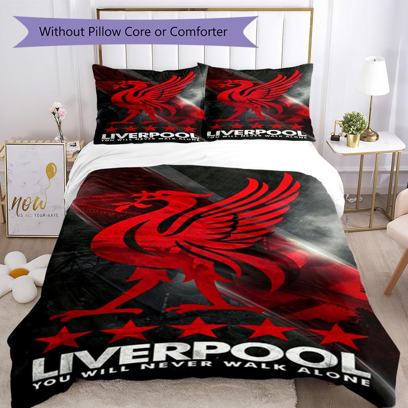 Liverpool Comforter Cover Set Suitable For Bedrooms Machine Washable Christmas Gift