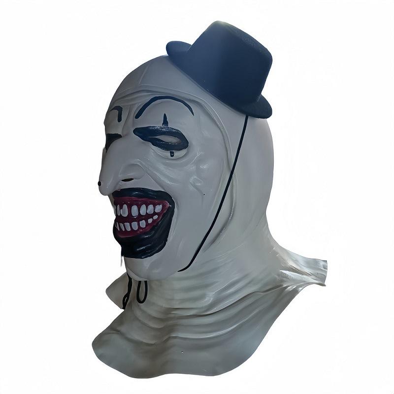 New Soul-Shattering Clown Mask Cosplay Halloween Horror Masquerade Costume Hat Clown Headgear