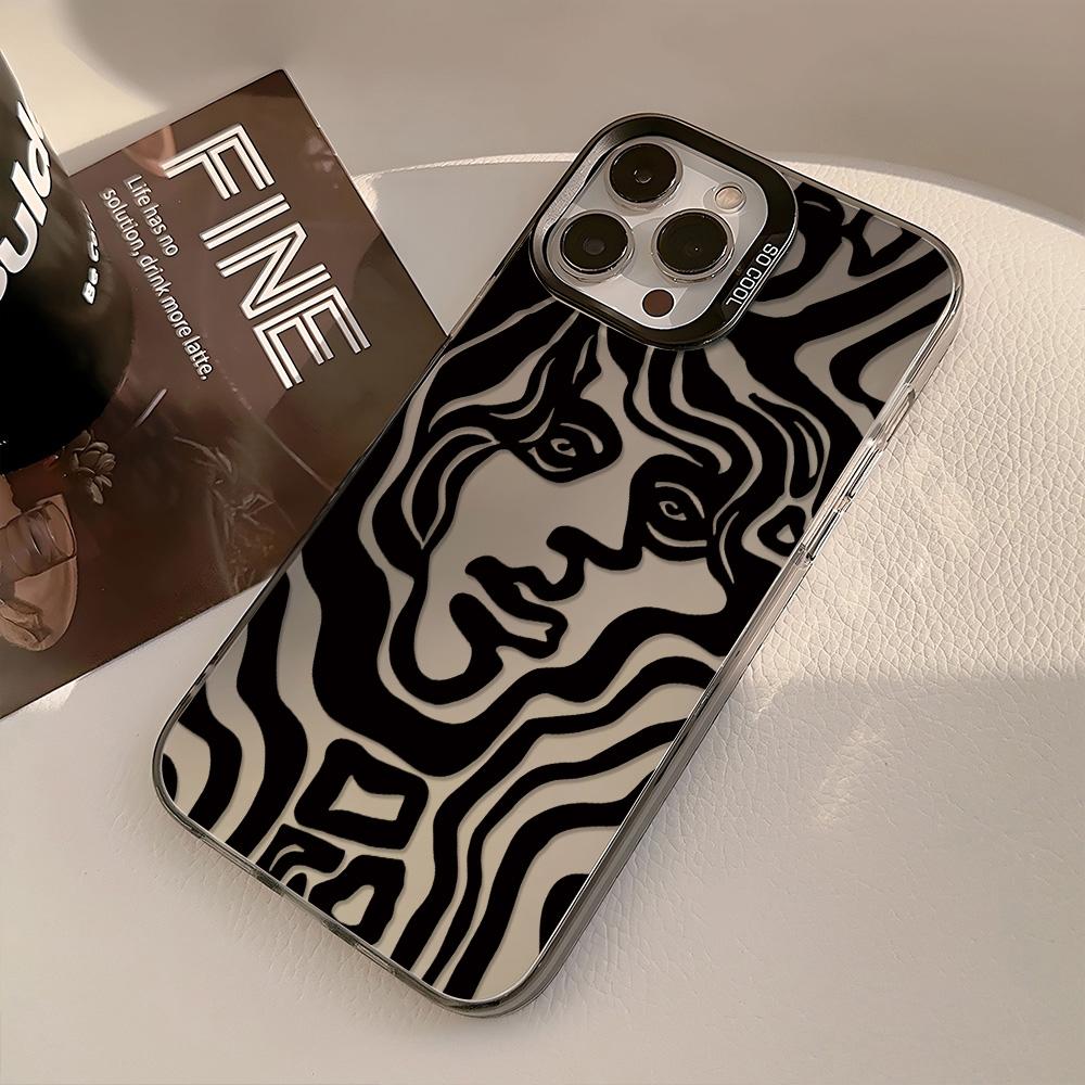Painted Phone Case for iPhone 11 14 15 16 iPhone 17 11 12 13 for 17 14 15 16 Pro14 15 16 Pro Max for Samsung S25 Ultra S24 S25 A36 A56 A16 Hard Cover