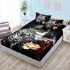 Animal Horse Panda Mattress Kit, Mattress Three-Piece Set, Bed Cover, Pillowcase, Mattress Protective Cover.